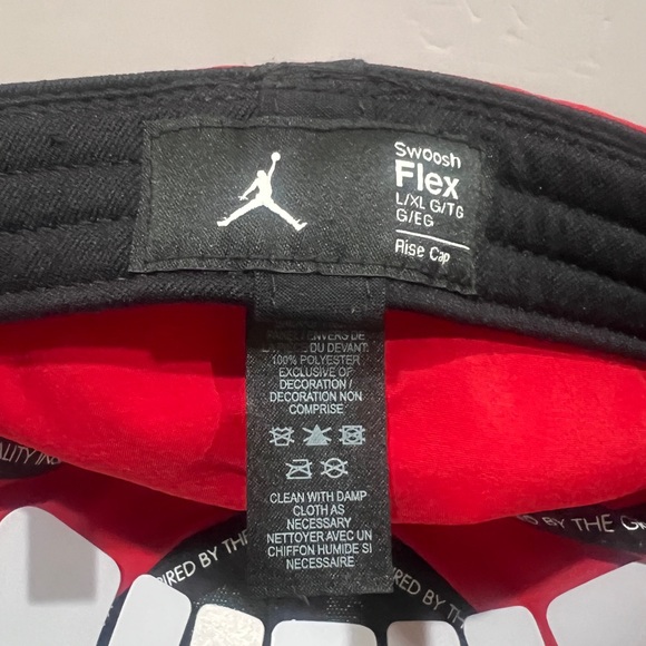 Jordan, Rise Cap, FD5187 687, Red & Black - Picture 9 of 9
